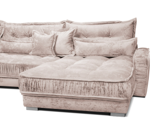 Диван мягкий угловой Бруно, велюр