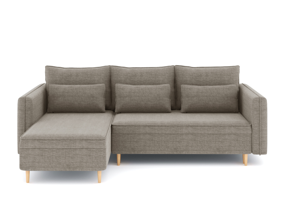 Диваны угловые в гостиную, Диван-кровать угловой Рон еврокнижка-пантограф, рогожка Люкс