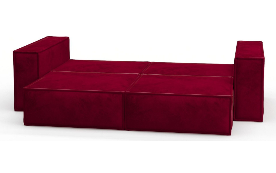 Диваны еврокнижки, Диван-кровать Loft, независимый пружинный блок, велюр