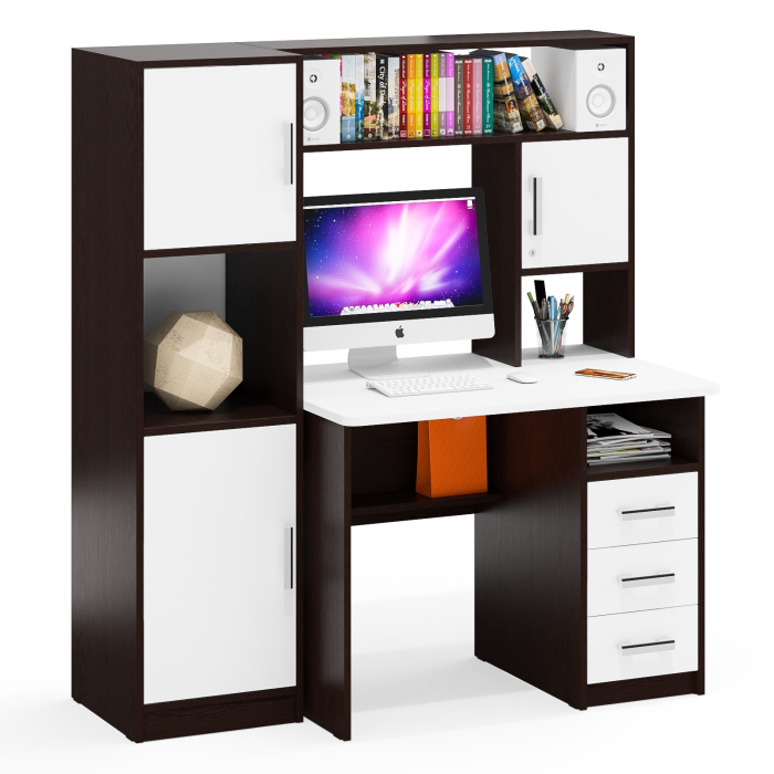 Прямые компьютерные столы, Компьютерный стол с колонкой СК-9