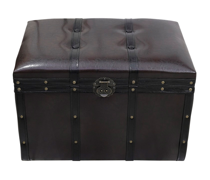 Банкетка в прихожую, Банкетка с ремнями размер S