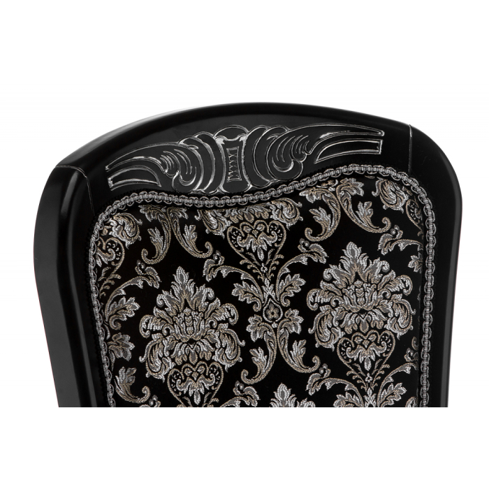 Стулья, Стул деревянный Клето патина серебро