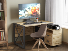 Письменные столы, Стол рабочий универсальный Калифорния Хардвиг 1200 ЛДСП