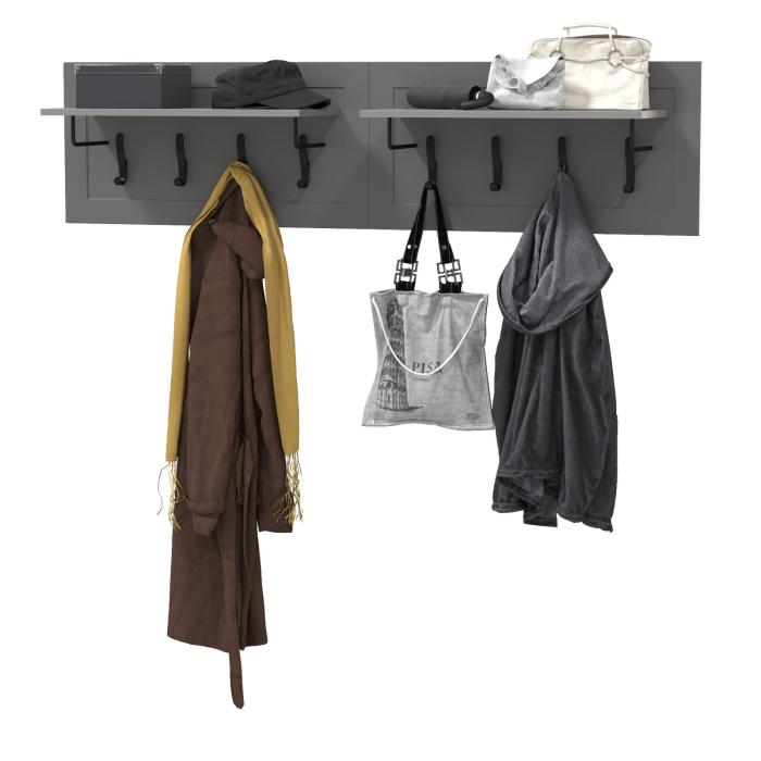 Настенные, Широкая вешалка Остин