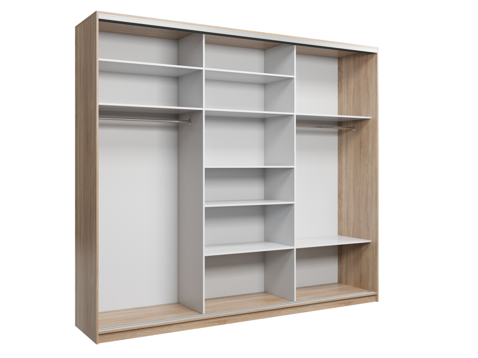 Шкафы-купе, Шкаф купе 3-х дверный Айсберг 270