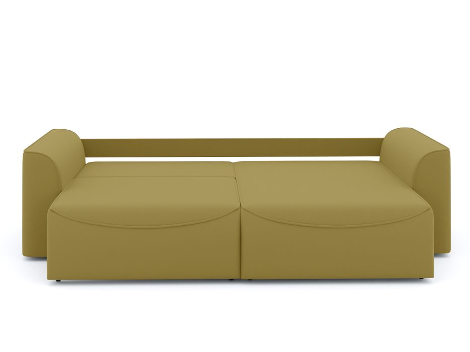 Диваны угловые в гостиную, Диван-кровать угловой Рафаэль еврокнижка НПБ, велюр