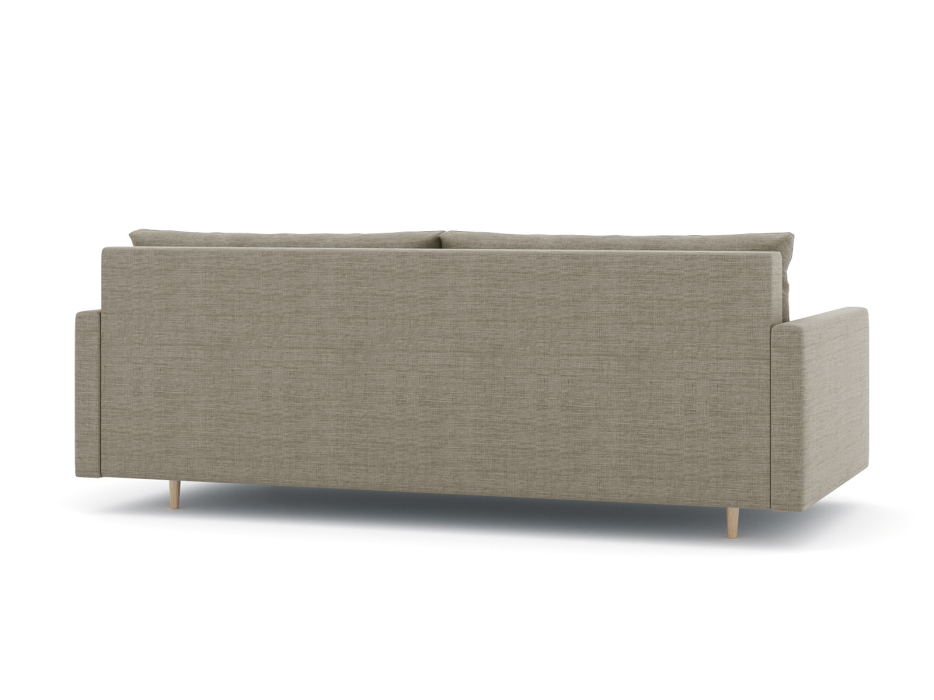 Диваны еврокнижки, Диван-кровать Милли с подлокотниками, рогожка Люкс