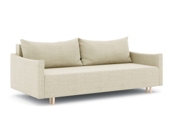 Диван-кровать еврокнижка Смайл с подлокотниками, рогожка Люкс