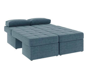 Диван-кровать угловой Оливер еврокнижка-трансформер, рогожка