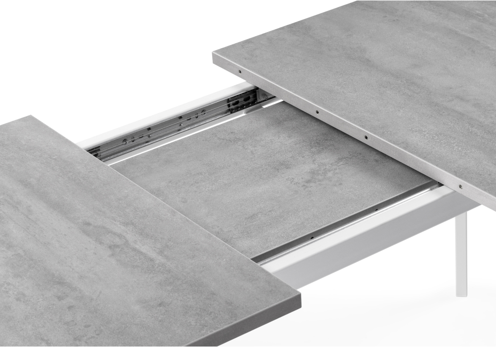 Обеденные столы, Стол деревянный Колон Лофт 120 25 мм (бетон)