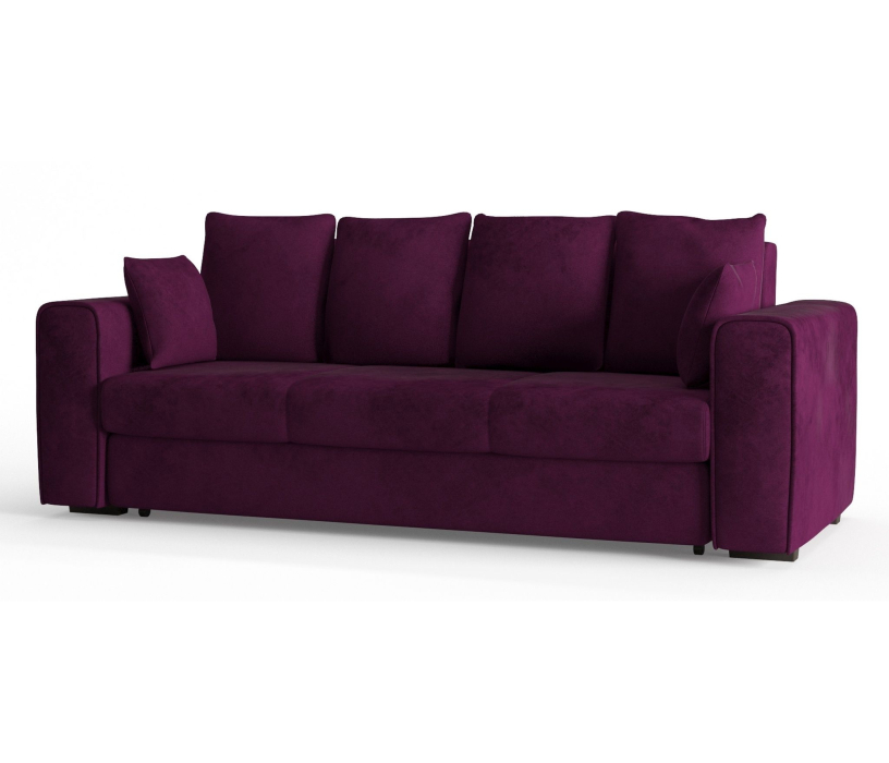 Диваны еврокнижки, Диван-кровать Giverny, независимый пружинный блок, велюр