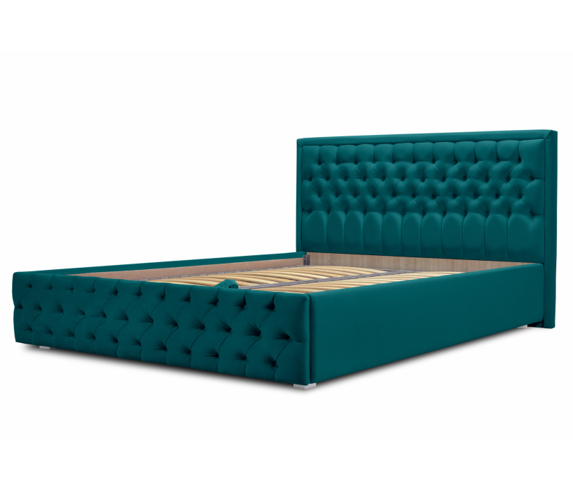 Мягкая кровать, Кровать с мягким изголовьем Флоренция 1200 с подъемным механизмом