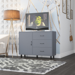 Комод-тумба три ящика и дверка РВК 122-1204