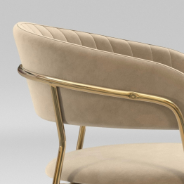 Стул Whispered Fusion, золотой