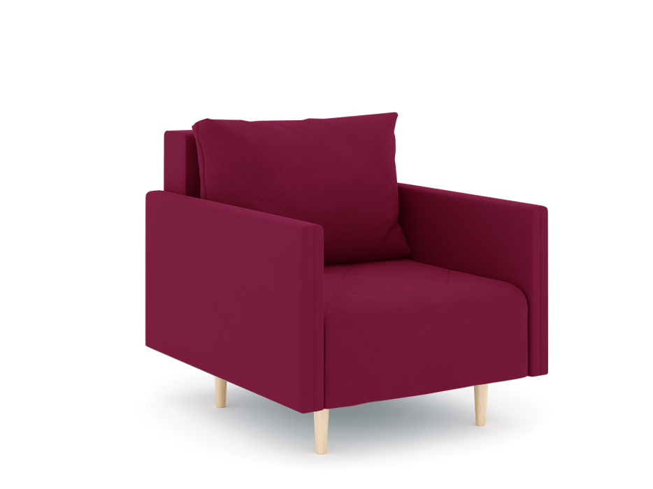 Кресло для отдыха, Кресло для отдыха Милли с подлокотниками, велюр