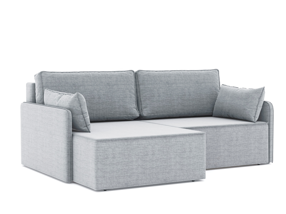 Диваны угловые в гостиную, Диван-кровать угловой еврокнижка Блюм, рогожка Люкс