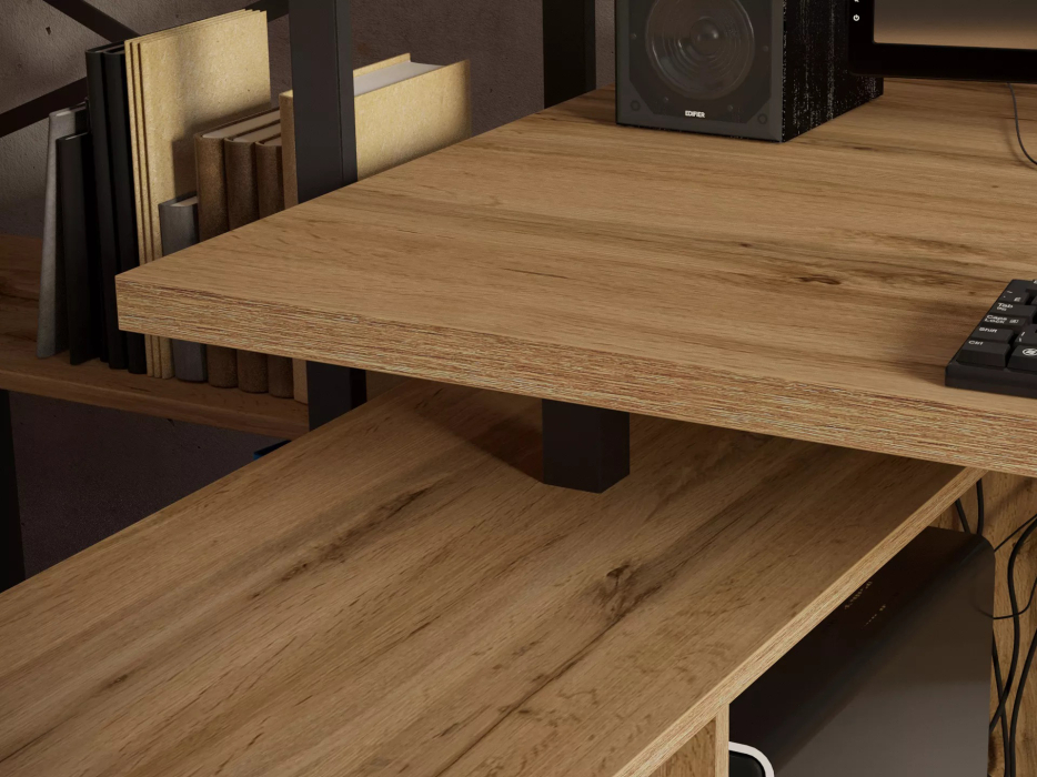 Угловые, Стол рабочий универсальный Калифорния Хардвиг СР01 ЛДСП