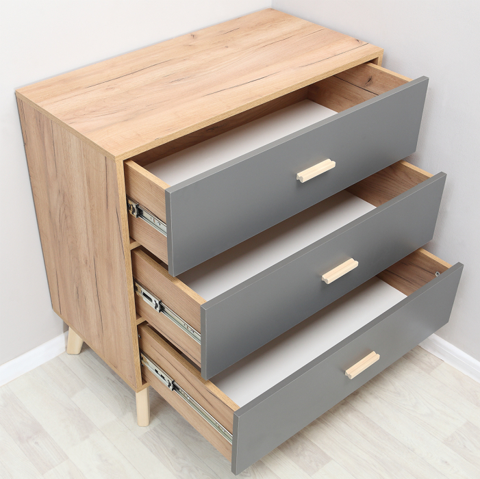 Комоды, Комод с ящиками 800х400х820 Скандик 