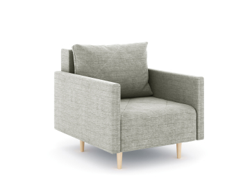 Кресло для отдыха Милли с подлокотниками, рогожка Люкс