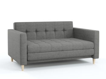 Диван-кровать еврокнижка Квадро, рогожка Люкс