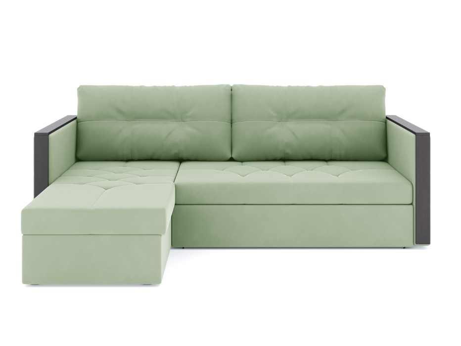 Диваны угловые в гостиную, Диван-кровать угловой Даймонд дельфин, велюр