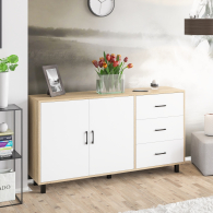 Комоды, Широкий тумба-комод с ящиками и дверками РВК 123-1604