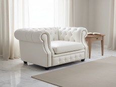 Кресло для отдыха, Кресло  Честер Лофт экокожа