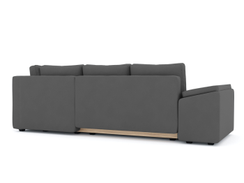 Диван-кровать угловой Хавьер 1 ПБ еврокнижка, велюр