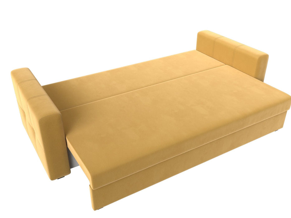 Диваны еврокнижки, Прямой диван Лига-006, микровельвет