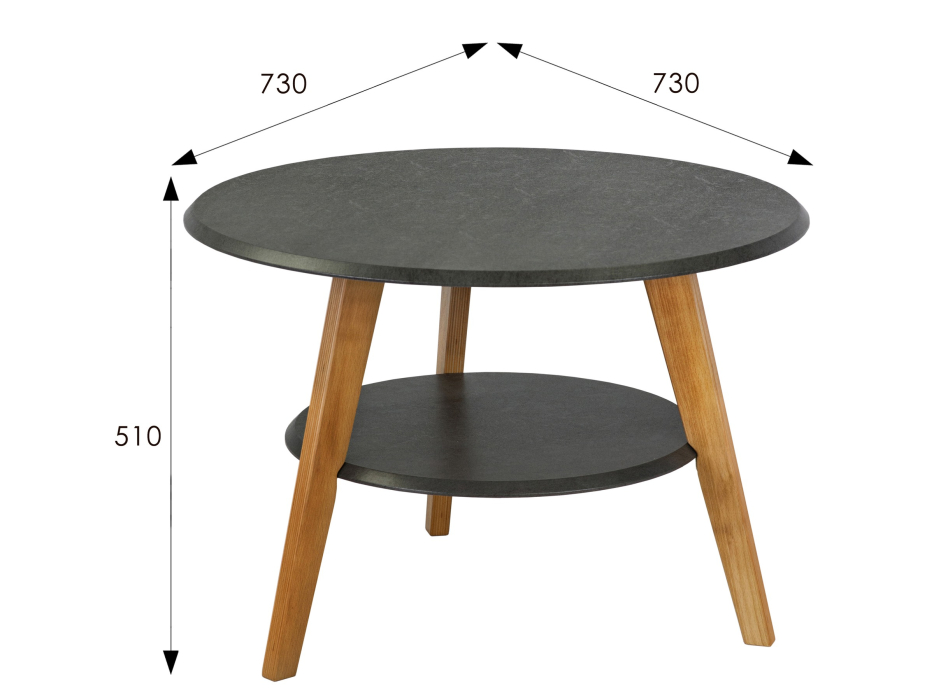 Журнальные столики, Стол журнальный Мебелик BeautyStyle 17