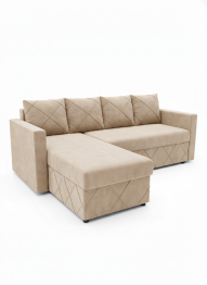 Диван угловой Стелла 140, велюр