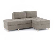 Диваны угловые в гостиную, Диван-кровать угловой Оливер 2 еврокнижка-трансформер, рогожка Люкс