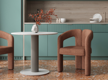 Стол STOOL GROUP Терралино круглый D90 керамика