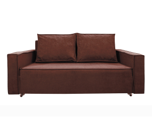 Диван-кровать еврокнижка Лофт, 160, велюр