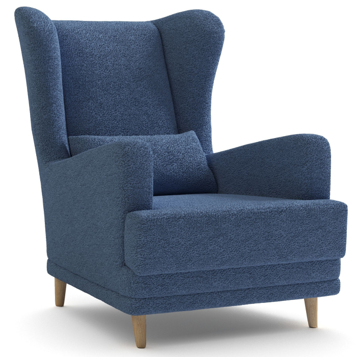 Кресло для отдыха, Кресло Барон для отдыха, Искусственный мех