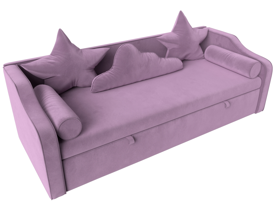 Детские диваны, Детский диван-кровать Рико, микровельвет
