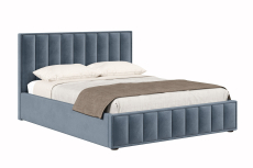 Мягкая кровать, Кровать Анкона 1600, велюр