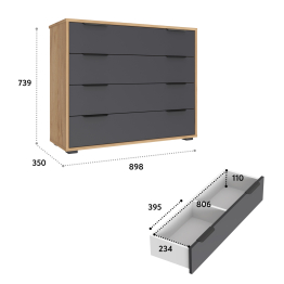 Комод Оптима ОП-04