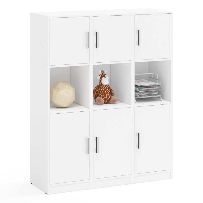 Шкафы двухстворчатые, Набор из трёх пеналов с нишей СК-9