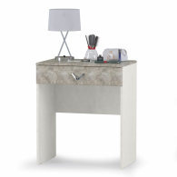 Туалетные столики, Стол туалетный Амели 12.48 шёлковый камень/бетон чикаго беж