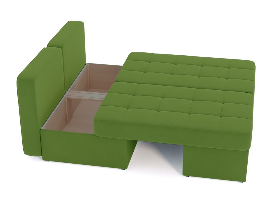 Диваны угловые в гостиную, Диван-кровать угловой Оливер еврокнижка-трансформер, велюр