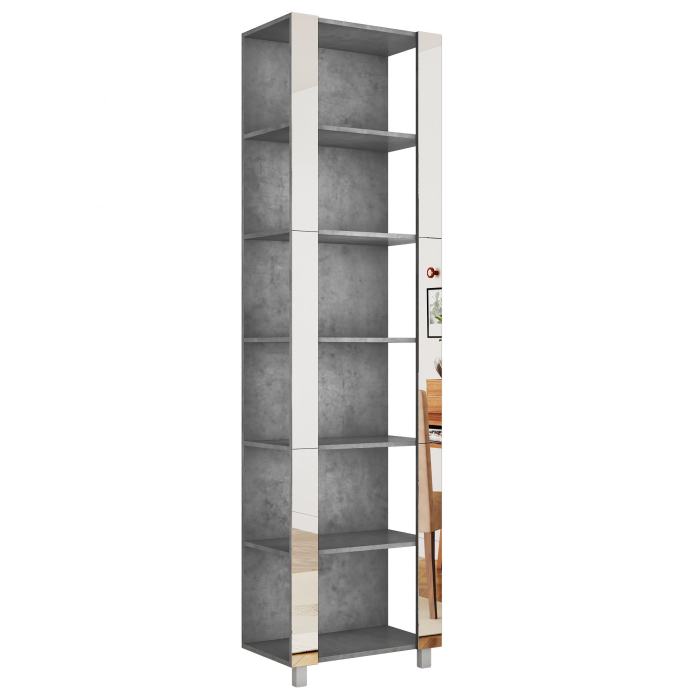 Открытые, Стеллаж модульный Универсальный 35х51х230 Зеркало