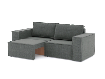 Диван-кровать Лофт еврокнижка-трансформер, рогожка