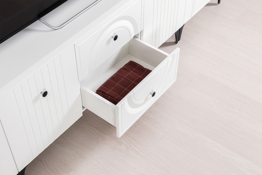 Спальные гарнитуры, Спальный гарнитур с ТВ-тумбой и шкафом Валенсия № 41