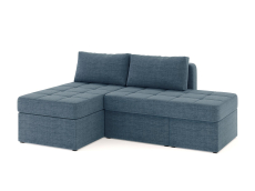 Диваны угловые в гостиную, Диван-кровать угловой Оливер еврокнижка-трансформер, рогожка