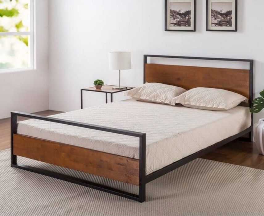 Кровати 140 см, Кровать в стиле лофт Шелби 1.4