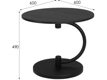 Стол журнальный Мебелик Дуэт 13