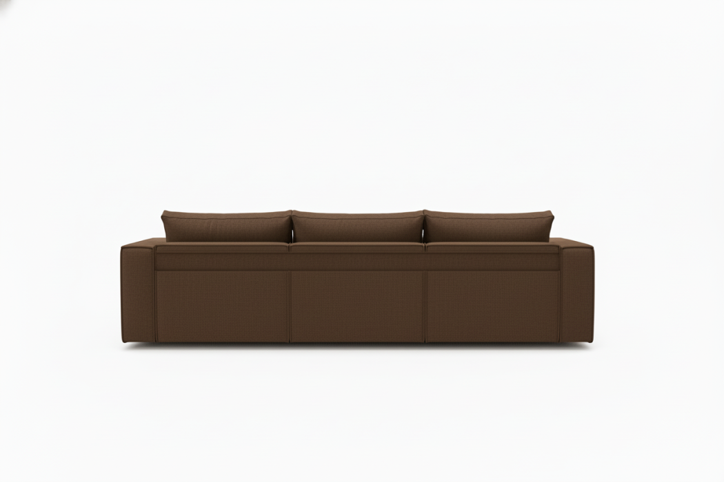 Диваны прямые, Диван-кровать Лофт 3-х модульный, плюш , с/м 145х266