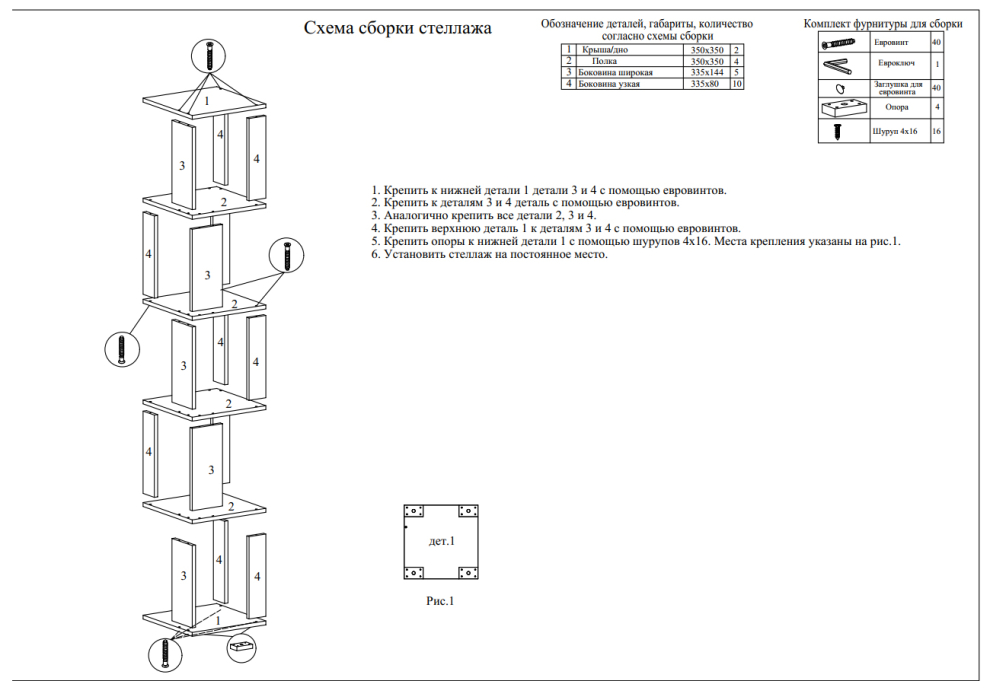 Стеллажи, Стеллаж СВК