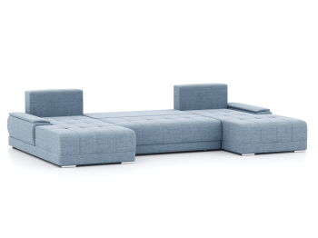 Диван-кровать П-образный Нордвикс, рогожка Люкс